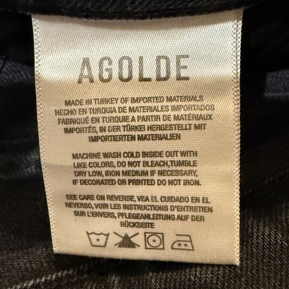 AGOLDE Nico High-Rise Skinny Jeans in Cassette Denim Wash 31182 - Picture 13 of 16